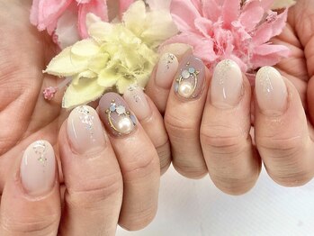 ディーネイル 京橋(D-nail)/立和名/綺麗め☆グラデデザイン