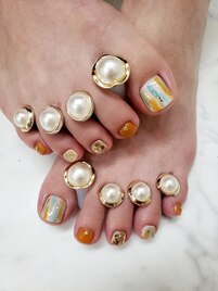 お任せフットネイル