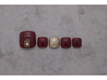 シンプリー 西荻窪店(Simpliee)/ 【Foot】ボルドー/レッド