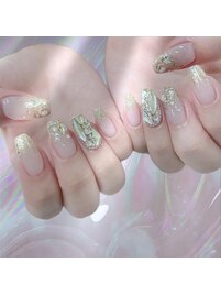 埋め尽くしネイル