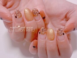 ツイードネイル