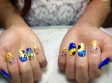 アンバーテン(Amber10)/持ち込みデザイン/ジェルネイル