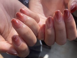 シンプル持込　ブラウンボルドー