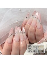 エスフィーネイルサロン リシェル(Esfy nailsalon Richer)/マグネットフレンチネイル