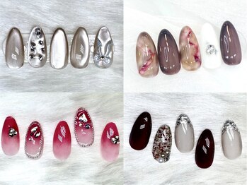 リングケー(Ling K)の写真/お一人お一人に合わせたカラーやデザインをご提案☆シンプルなワンカラーからアートまで幅広く対応します◎