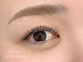 ダブル 上本町店(DOUBLE)の写真/すぐ取れる・ばらつきやすい、そんなエクステの悩みを解決☆キープ力に自信あり！持続性の高い美まつ毛に♪