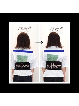 ゼロプラス(ZERO+)/*骨盤矯正1回の効果*