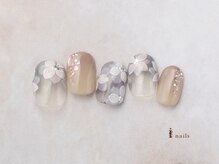 アイネイルズ 横浜EAST店(I-nails)/紫陽花フレンチ