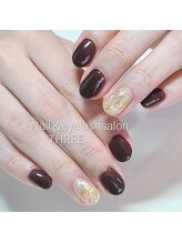 ネイルアンドまつげエクステ専門サロン スリー(THREE)/冬カラー