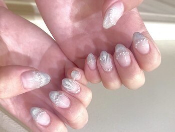 プラネット(PLANET)/【shell ワンホン】貝殻ネイル