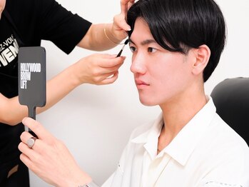 スタジオベッロ 神戸三ノ宮店(studio bello)の写真/【モテ力UPを目指すなら当店へ★】眉毛を整え、一気に垢抜け顔へ!!メンズ美眉専門店でデキル男へ導きます♪