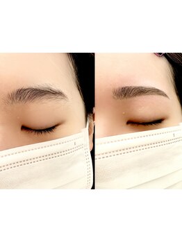 アイブロウメニューがあるサロン