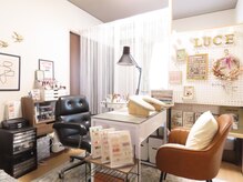 ルーチェ(Luce)の雰囲気（店内はブラウン＆ブラックでアンティークな雰囲気です◎）