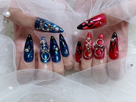 ハーレクインネイル