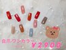 ≪お試し≫自爪・秋色ワンカラー９種　￥2,900〈10時ー18時〉