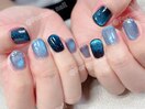 夜空ネイル