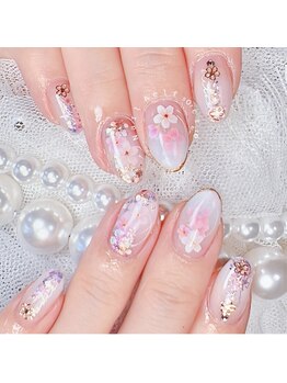 ネイルエルフ(Nail Aelf)/【三郷駅】桜ネイル