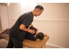 人気NO.1！【姿勢を改善して首肩こり改善】姿勢改善特化型整体60分￥3,500