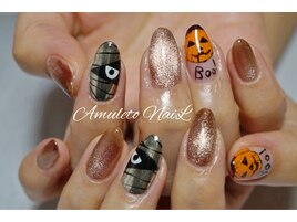 ハロウィンネイル