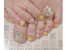 ココ ネイル(Coco Nail)/手描きフラワーnail
