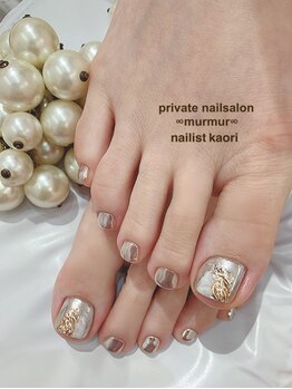 プライベート ネイルサロン マーマ(murmur)/ミラーネイル