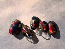 ゆびノさき イバラキシ(ibarakishi)/ブラックニュアンス