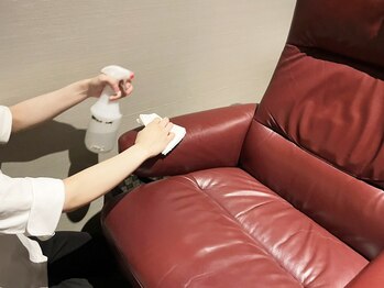 クイーンズウェイ 北千住マルイ(Queensway)/消毒の徹底♪