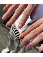 テントヘアー(tent hair)/ワンカラーonアート５本