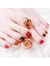 カメレオンネイル/秋ネイル