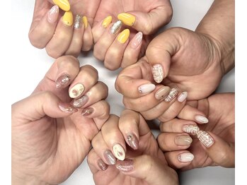 オンショントゥー(enchanteur)/お友達同士ok! ネイルアート