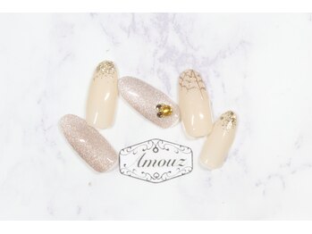 アモウズ(Amouz)/定額【テーマ:秋ネイル】2