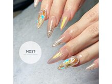 モスト(MOST)/スカルプキラキラネイル