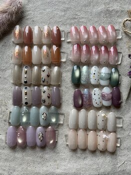 プラム(plum)の写真/【ご新規☆定額ネイル¥5900～】ネイル初心者さんやデザインでお悩みの方必見！豊富なデザインをご用意♪