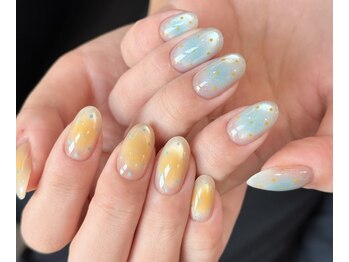 ユーユービューティネイル 上野御徒町店(UU Beauty&Nail)の写真/チークドット、美フォルム×アート★長さだしサロン★[上野/上野御徒町/スカルプ/長さだし]