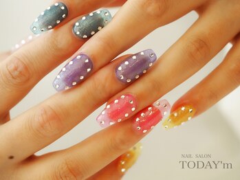 トゥデイム(TODAY'm)/クリアスカルプネイル