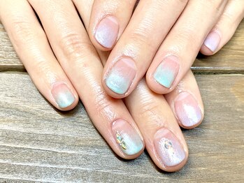 マーメイドカラーグラデーション