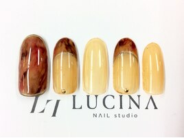 NO-156 べっこうタイダイネイル