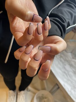 Mネイルアンドカフェ シェレステ/囲み囲ッッ！