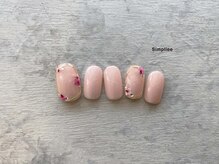 シンプリー ネイルアンドアイラッシュ 祖師谷大蔵店(Simpliee Nail&Eyelash)/押し花ネイル