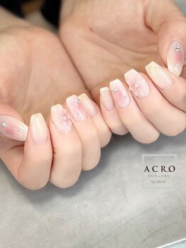 アクロネイル アンド アイ(ACRO NAIL&EYE)/チーク☆プレミアムコース