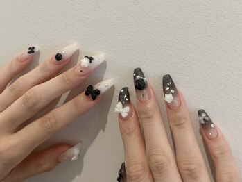 プラス ファースト(Plus 1st)/モノトーンネイル♪byKobayashi