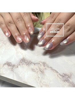 エリー(ellie)/ちぐはぐマグネットネイル