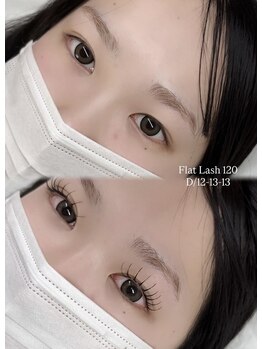 リルバイフラッグ 上通り店(Lill by Flag)/Flat Lash 120／上通マツエク