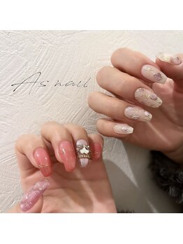 Asnail yokkaichi【3/5 NEW OPEN(予定)】/フラワーネイル