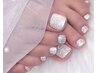【6月限定】フットバス付き☆フラッシュネイル7800→7500円(オフ有のお客様)
