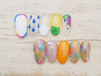 スワロンネイル(SWALLON NAIL)/７・８月定額ネイル