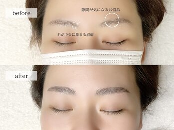 ベル(Bell)/眉毛パーマHBL+デザインワックス