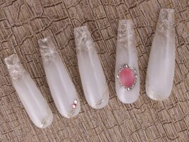 ☆氷結ガラスネイル☆