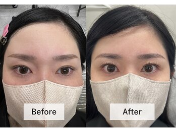 アンドミー 月島店(and me.)/30代/眉×韓国風マスカラパーマ