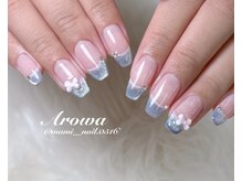 アロワ(Arowa)/ダブルフレンチネイル